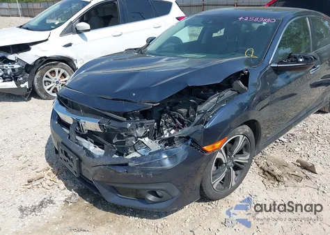 2017 Honda Civic Touring из США, поврежденный, VIN 19XFC1F90HE032866